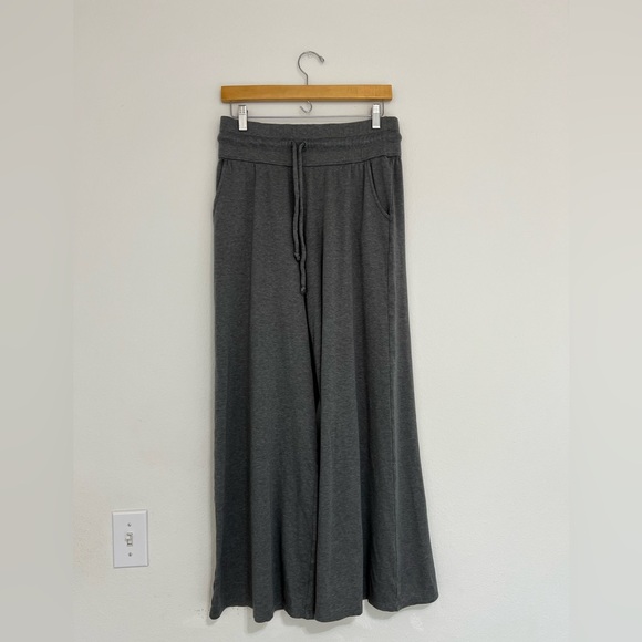 Fabletics Grey Wide Leg Heidi Loungpant with Drawstring - Picture 4 of 11